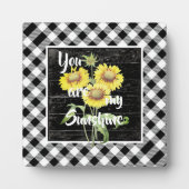 Plaque Photo Tu es mon soleil (Devant)
