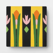 Plaque Photo Tulipes simple moderne (Devant)