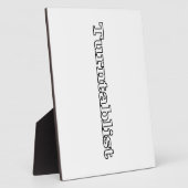 Plaque Photo Turntablist (Côté)