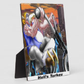 Plaque Photo Turquie Biker Funny (Côté)