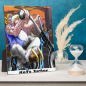 Plaque Photo Turquie Biker Funny (Côté)