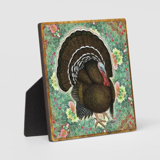 Plaque Photo Turquie sur les Verts (Recto)