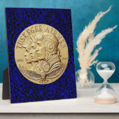 Plaque Photo Tuskegee Airmen COIN (Côté)