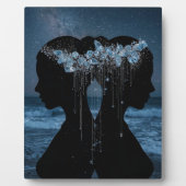 Plaque Photo Twin Souls Beneath the Stars (Devant)