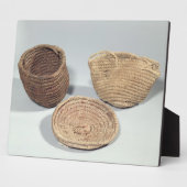 Plaque Photo Two baskets and a cover (Côté)