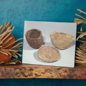Plaque Photo Two baskets and a cover (Côté)