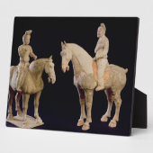 Plaque Photo Two Riders, Chinese, Tang dynasty (618-906) (Côté)