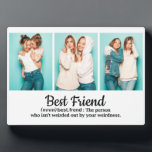 Plaque Photo Typographie du dictionnaire du meilleur ami Trois<br><div class="desc">Ce design moderne comprend trois de vos photos préférées avec une description d'un meilleur ami dans la typographie moderne. #photo #cadeaux photographiques #cadeaux #cadeaux #cadeaux #cadeaux #cadeaux #cadeaux #cadeaux #cadeaux #cadeaux #cadeaux #cadeaux personnalisés #cadeaux personnalisés #cadeaux</div>