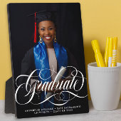 Plaque Photo Typographie moderne Diplôme photo