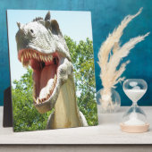 Plaque Photo Tyrannosaurus Rex dinosaure (Côté)