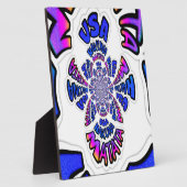 Plaque Photo U.S.A belle conception de devis extraordinaire (Côté)