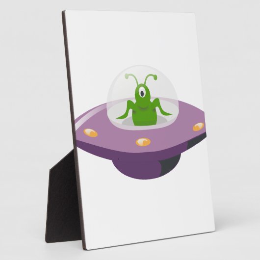 Plaque Photo ufo (Côté)