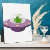 Plaque Photo ufo (Côté)