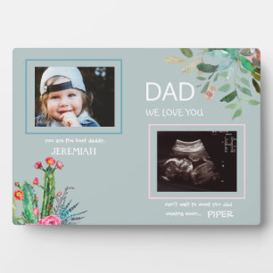 Plaque Photo Ultrasound 2 Photo Child Cacti