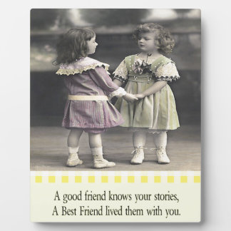 Plaque Photo Un Ami Connaît Vos Histoires