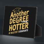 Plaque Photo Un autre diplôme Hotter Master's Graduation<br><div class="desc">Un autre diplôme Hotter Master's Graduation</div>