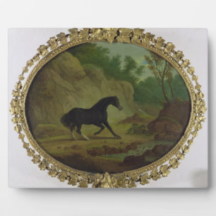 Plaque Photo Un cheval effrayé par un serpent, 1792 (huile sur