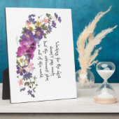 Plaque Photo Un don de clergé ou de bénévole (Côté)