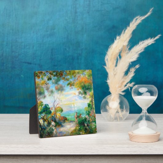 Plaque Photo Un jardin à Sorrento, August Renoir (Insitu)