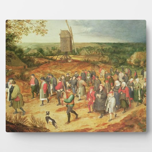 Plaque Photo Un Mariage paysan (Devant)