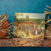 Plaque Photo Un Mariage paysan (Côté)