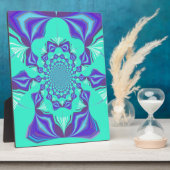 Plaque Photo Un mélange de kaléidoscope et d'art mandala ! (Côté)