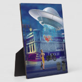 Plaque Photo Un nouvel agent de bord (Côté)