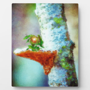 Plaque Photo Un Petit Dragon Dort