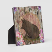 Plaque Photo Un peu de porc (Recto)