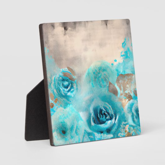 Plaque Photo Un Shabby Bleu Chic Ephemera Design Series 7 (Recto)