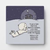 Plaque Photo Un temps pour tous les objectifs (Devant)