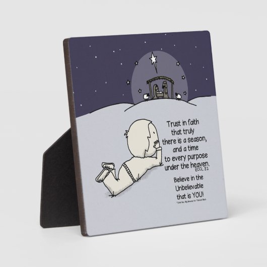 Plaque Photo Un temps pour tous les objectifs (Recto)