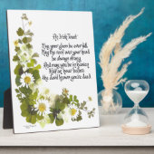 Plaque Photo Un toast irlandais (Côté)