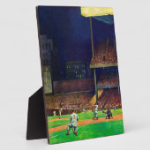 Plaque Photo Under The Lights by John Falter (Côté)