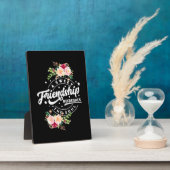 Plaque Photo Une Amitié Douce Rafraîchit L'Âme (Côté)