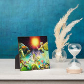 Plaque Photo Une époque de peinture à l'huile repensée (Insitu)