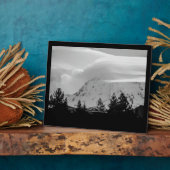 Plaque Photo Une journée froide en mars (Côté)