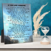 PLAQUE PHOTO UNE LETTRE DE PARDON (Côté)