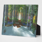 Plaque Photo Une longue journée de marche (Côté)