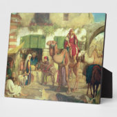 Plaque Photo Une rue à Jérusalem, 1867 (Côté)