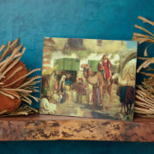 Plaque Photo Une rue à Jérusalem, 1867 (Côté)