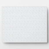 Plaque Photo Une surface entièrement blanche et sans fonctionna (Devant)