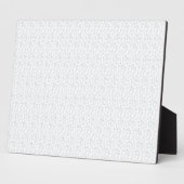 Plaque Photo Une surface entièrement blanche et sans fonctionna (Côté)