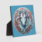 Plaque Photo Unicorne (Recto)