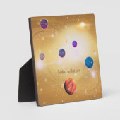 Plaque Photo Univers (Recto)