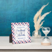 Plaque Photo USA AMERICA Mariage Keepsaké cadeau Monogramme per (Insitu)