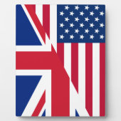 Plaque Photo usa uk (Devant)