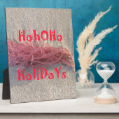 Plaque Photo Vacances de la Collection Plage. (Côté)