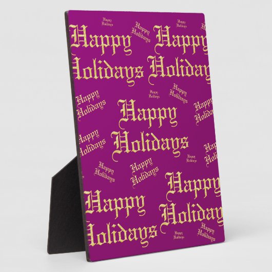 Plaque Photo vacances heureuses (Côté)