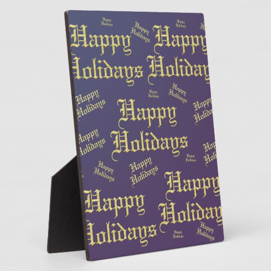 Plaque Photo vacances heureuses (Côté)